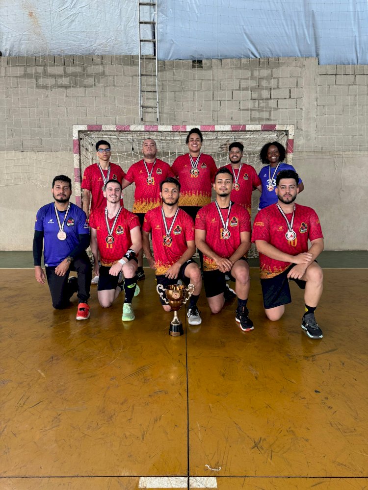 Equipe de Handebol Masculino da Prefeitura de Ituiutaba conquista bronze no Campeonato Mineiro