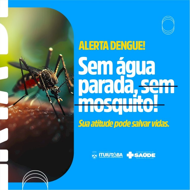 Em alerta para arboviroses, Prefeitura de Ituiutaba reforça combate ao Aedes aegypti