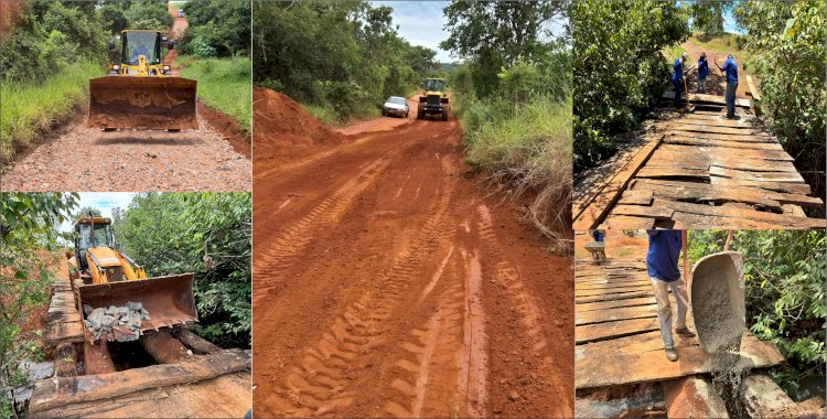 EMMAG intensifica serviços nas estradas rurais para garantir segurança no transporte escolar